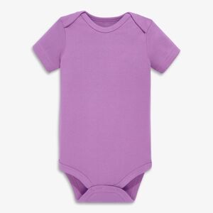 Primary Organic short sleeve babysuit (0-3 Months)